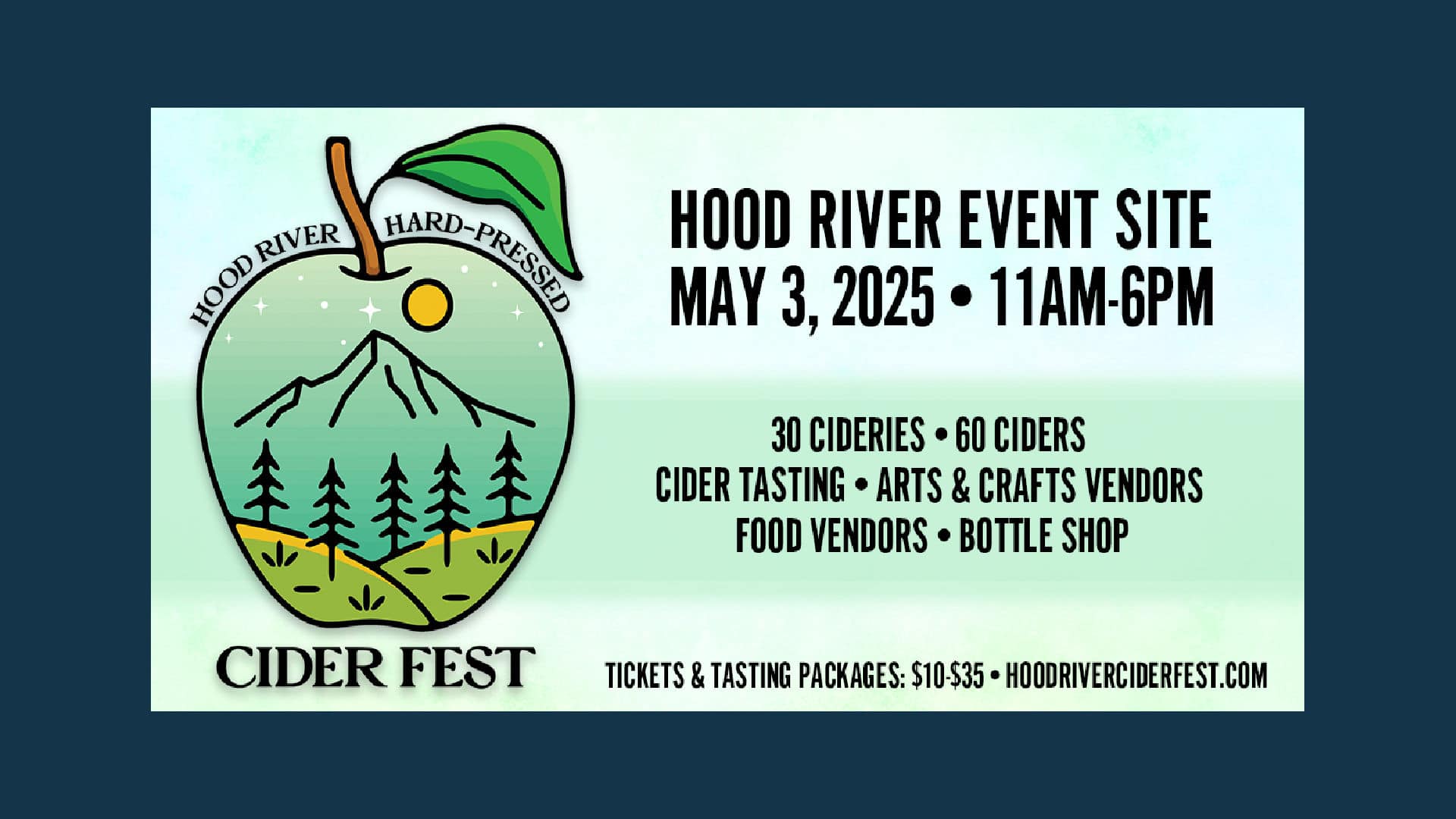 banner of hood River Cider 2025