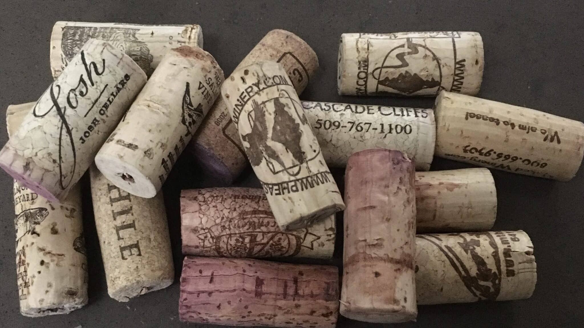 Recycle those Corks from your fine Oregon Wine