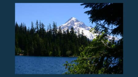 Lost Lake and Mt Hood