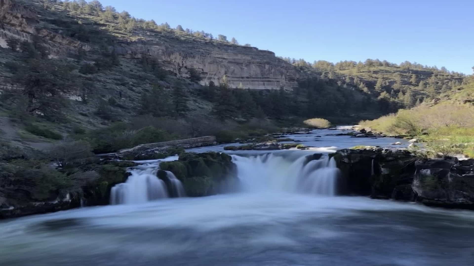 Steelhead Falls on the Dechutes Riverr